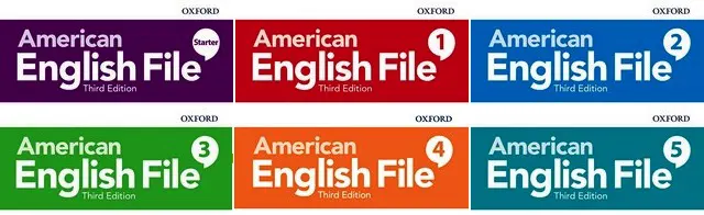 سطح بندی کتاب American English File